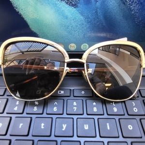 Gold Chanel Sunglasses